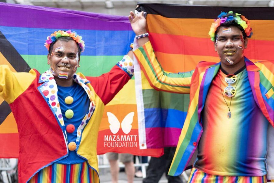 March with Naz and Matt Foundation at Birmingham Pride