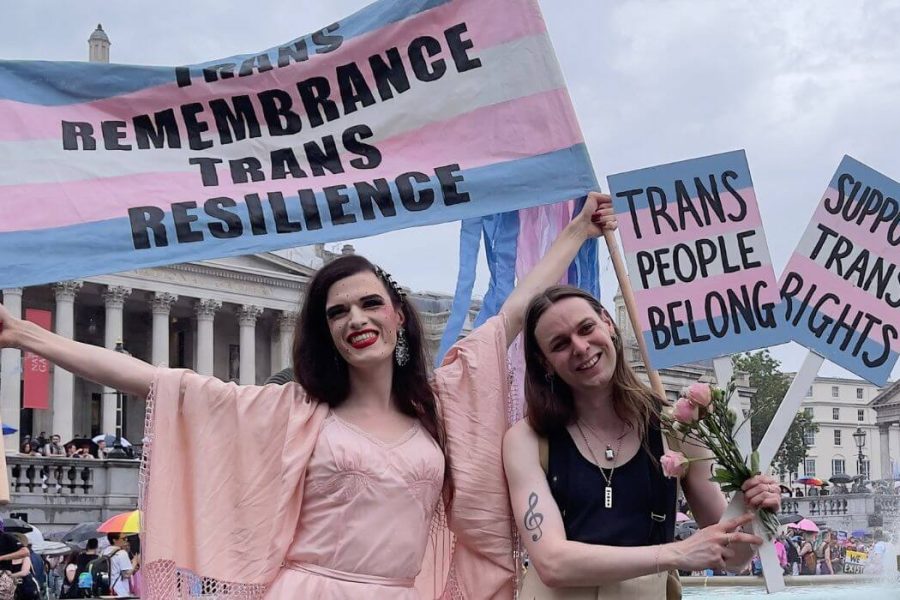 London Trans Pride 2023 attendees