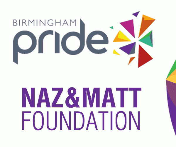 Birmingham Pride - Naz and Matt Foundation 2016