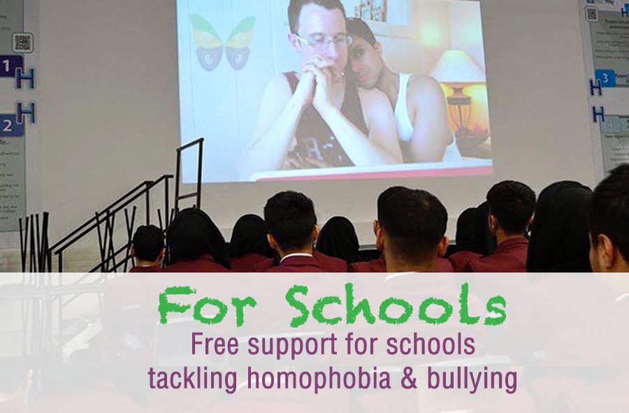Free support for schools tackling homophobia & bullying